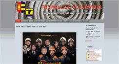 Desktop Screenshot of feuerwehr-hueffenhardt.de